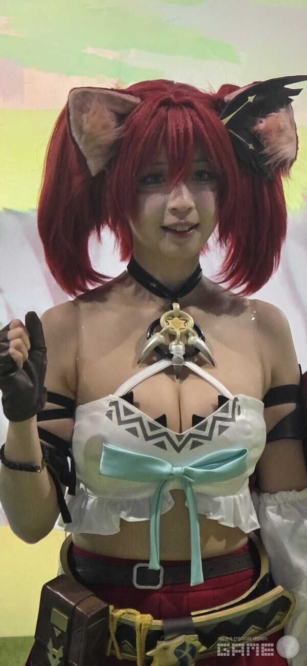 도쿄게임쇼 2025 코스어 및 안내원 /게임와이 촬영