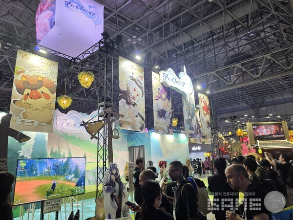 중국 게임사들도 대거 참여했다. /게임와이 촬영