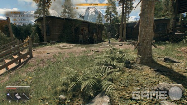 좀비들에 정령당한 캐스터 우즈