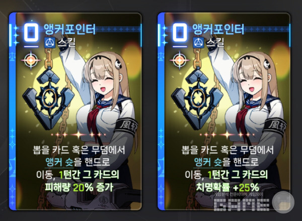 이를 통해 하루는 주력기인 앵커슛을 안정적으로 순환시키며 지속적으로 높은 대미지를 유지할 수 있다. 