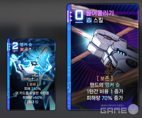 앵커슛을 메인으로 키워보자. 