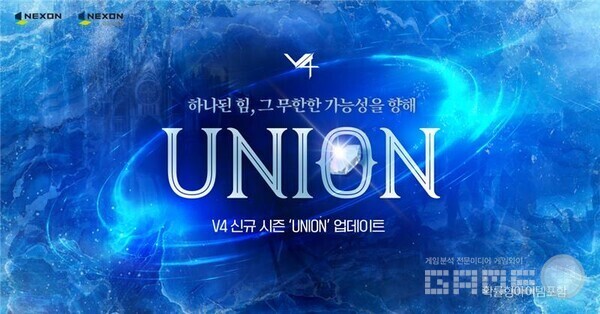 같은 날, 모바일 MMORPG ‘V4(Victory For)’에서는 서비스 6주년을 맞아 대규모 업데이트 ‘시즌: UNION(유니언)’을 실시했다.