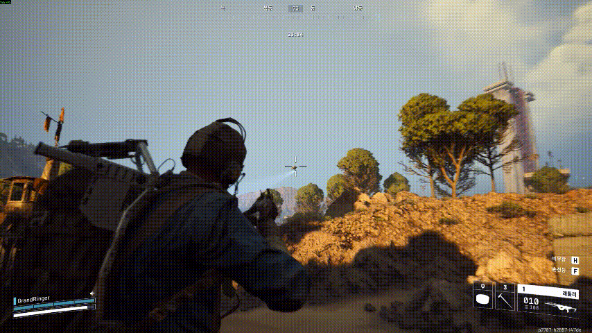 에임만 제대로 가져다대면 거의 맞는다고 생각해도 된다 / 게임와이 촬영