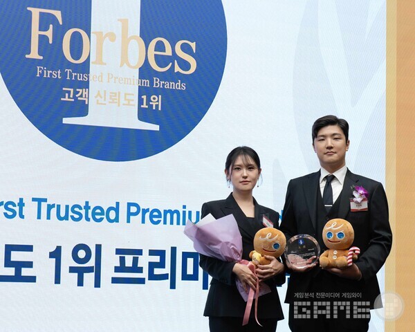 ‘2025 고객 신뢰도 1위 프리미엄 브랜드 대상’ IP 프랜차이즈 부문 수상 /데브시스터즈