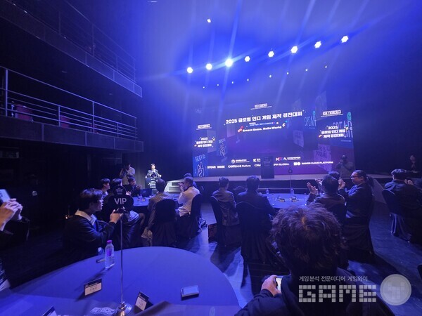 독창적인 인디 게임 323작품 중 우수한 작품이 노미네이트 된 GIGDC 시상식 /게임와이 촬영 