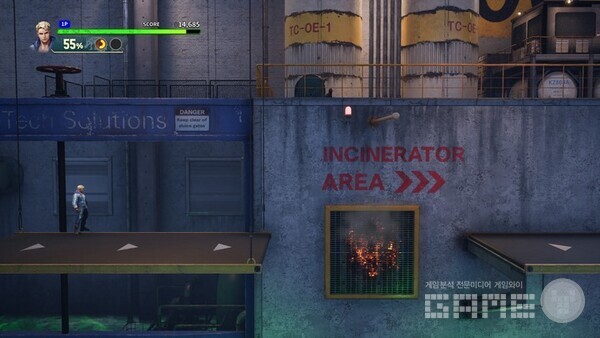 굳이 플래포머 구간이 필요했을까