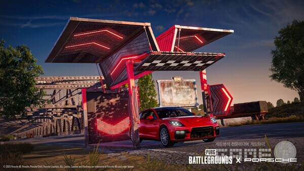 배틀그라운드, 포르쉐 협업과 함께 업데이트 38.2 진행