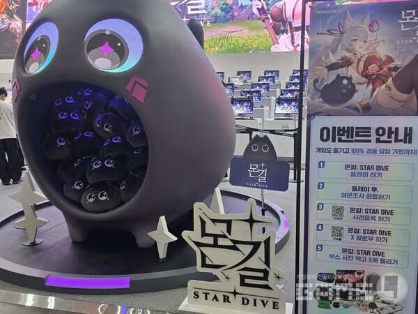 넷마블 부스 /게임와이 촬영