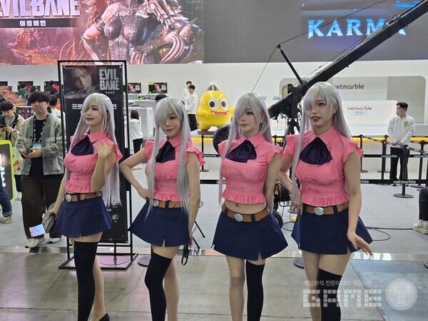 지스타 2025 넷마블 부스 전경 / 게임와이 촬영