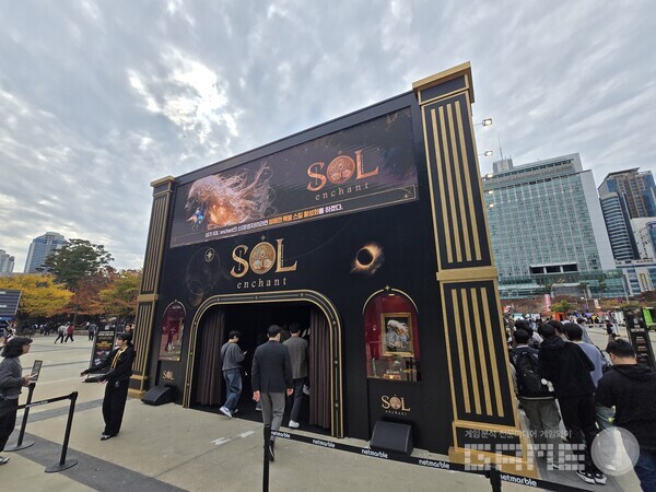 지스타 2025 넷마블 부스 전경 / 게임와이 촬영