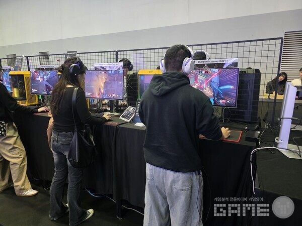 지스타 2025 블리자드 부스 /게임와이 촬영