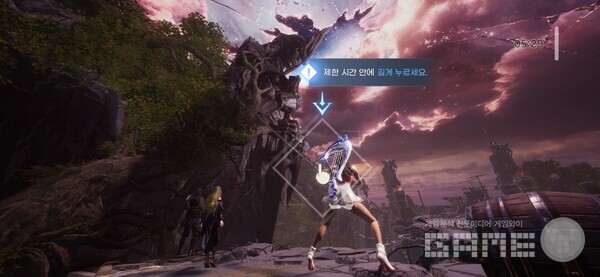 로스트아크 모바일 /게임와이 촬영