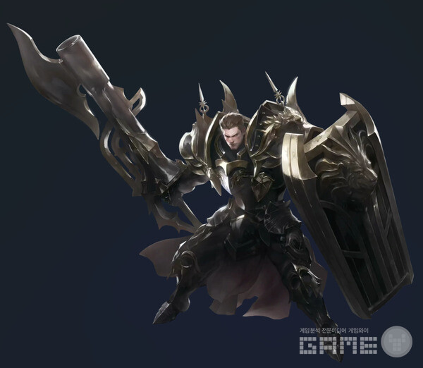 워로드는 건랜스와 방패를 동시에 사용하는 방어형 클래스다.