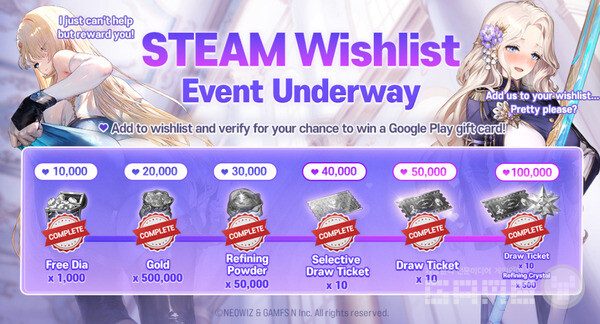 ‘브라운더스트2’, 스팀 찜하기 10만 명 돌파 /네오위즈