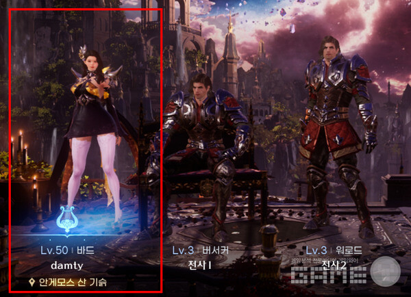 로스트아크 모바일 CBT는 25레벨 달성 시 곧바로 50레벨로 올려주는 방식으로 진행됐다. 