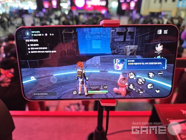 크래프톤 부스 팰월드 모바일 / 게임와이 촬영