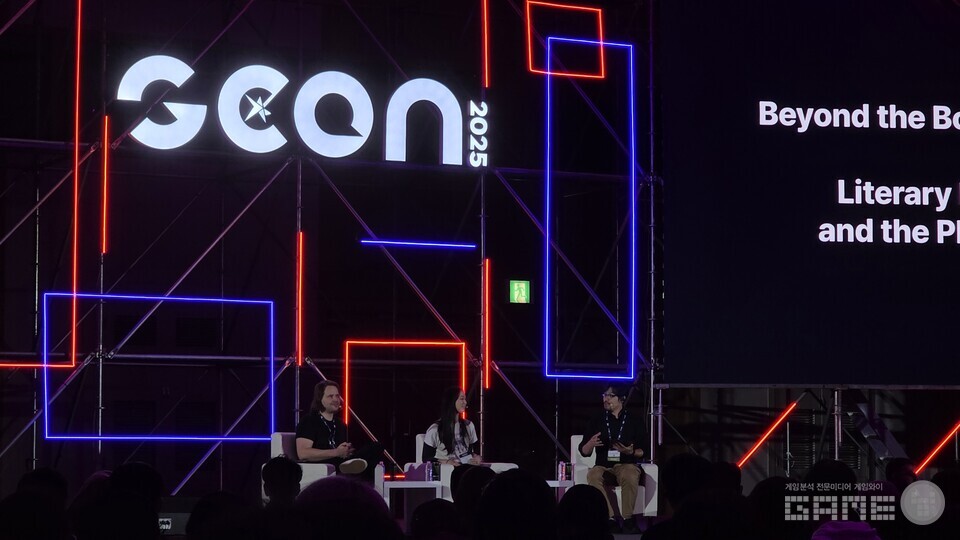 지스타 2025 컨퍼런스 현장 사진 / 게임와이 촬영