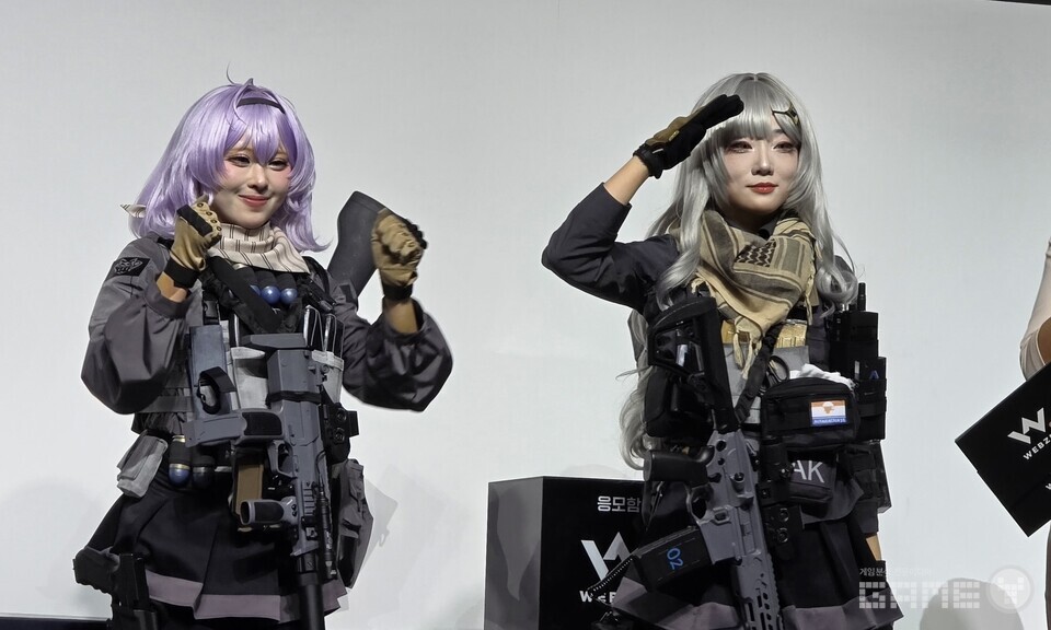 '게이트 오브 게이츠(GOG)' 부스 현장 사진 / 게임와이 촬영