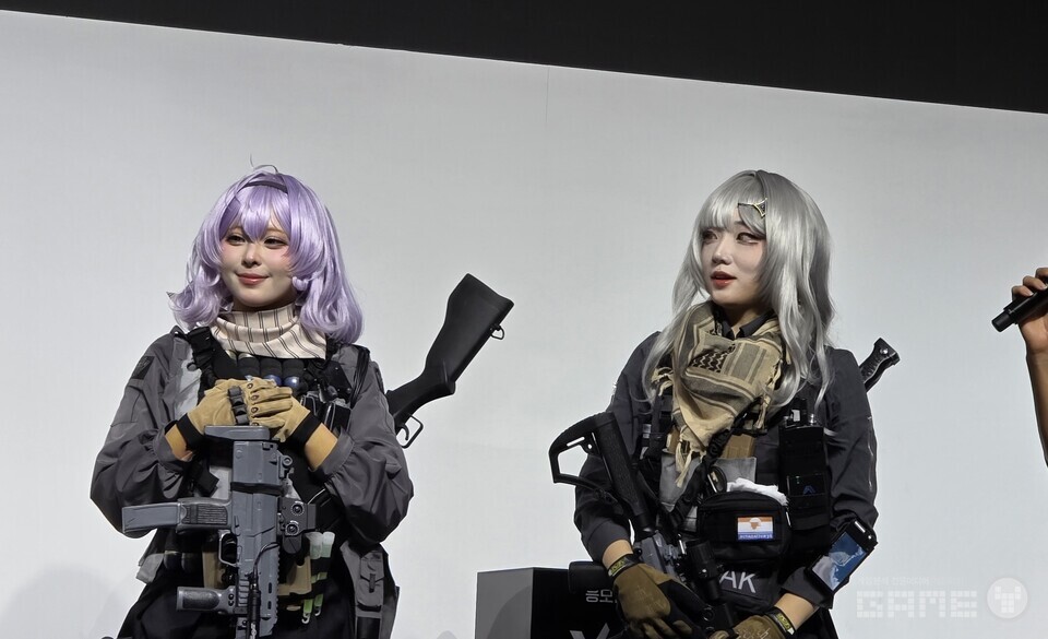 '게이트 오브 게이츠(GOG)' 부스 현장 사진 / 게임와이 촬영