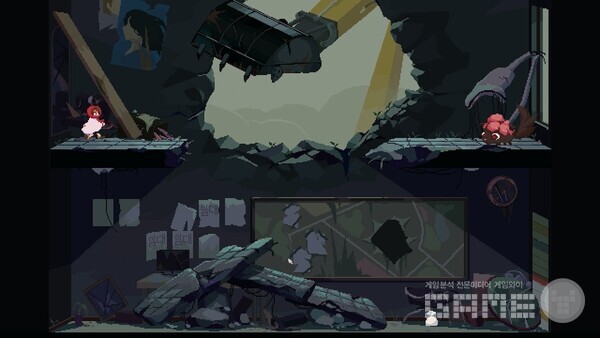 ​'라쿠카라차' 게임 플레이 스크린 샷'라쿠카라차' 게임 플레이 스크린 샷