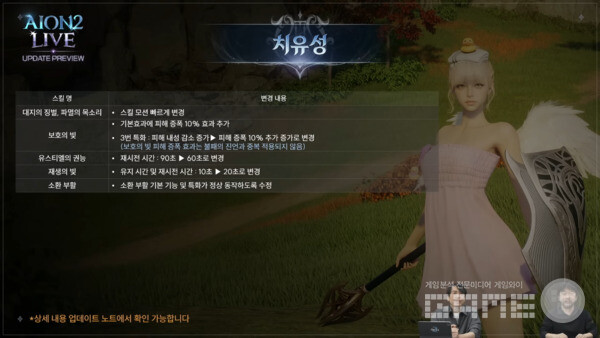 아이온2 공식채널 갈무리